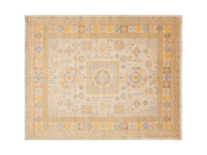 Modern Khotan Wool Rug 12 X 15