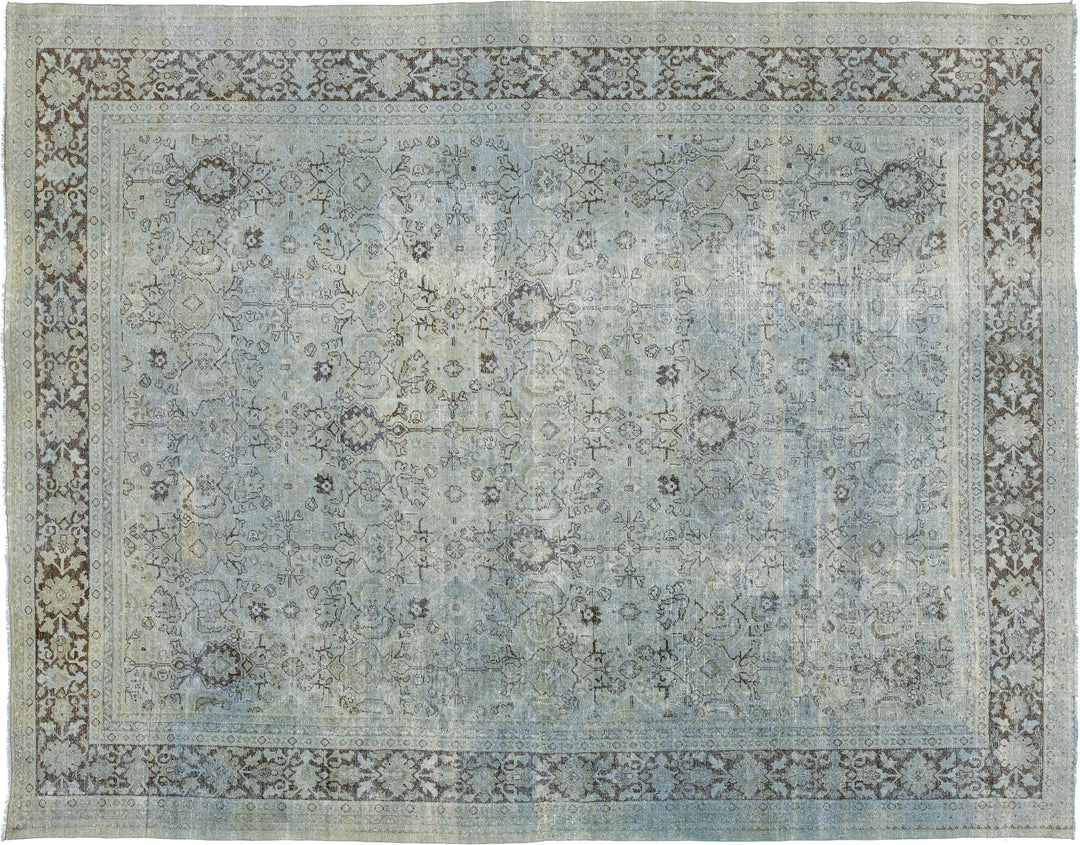 Antique Malayer Wool Rug 10 X 13