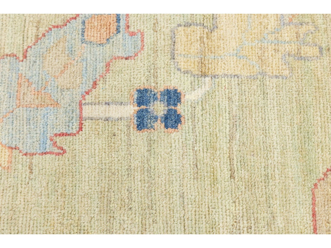 Modern Oushak Wool Rug 12 X 16