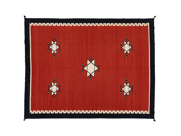 Modern Navajo Wool Rug 9 X 12