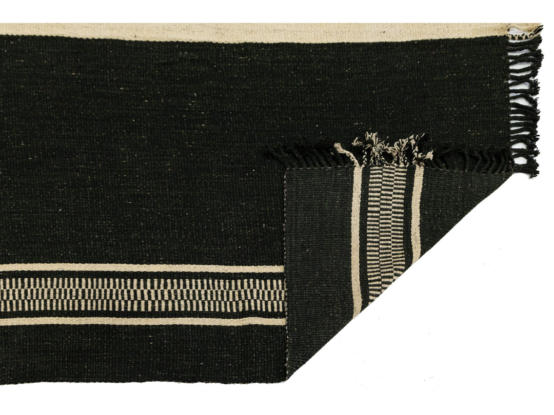 Modern Kilim Flatweave Wool Rug 9 X 13
