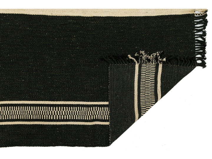 Modern Kilim Flatweave Wool Rug 9 X 13