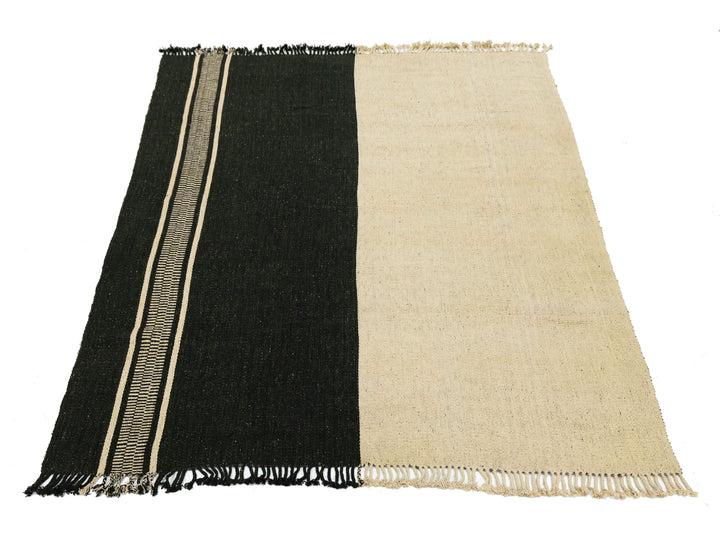 Modern Kilim Flatweave Wool Rug 9 X 13