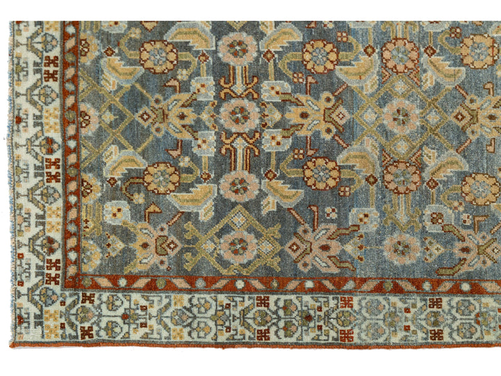 Antique Malayer Wool Runner 3 X 13