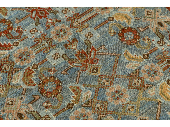 Antique Malayer Wool Runner 3 X 13