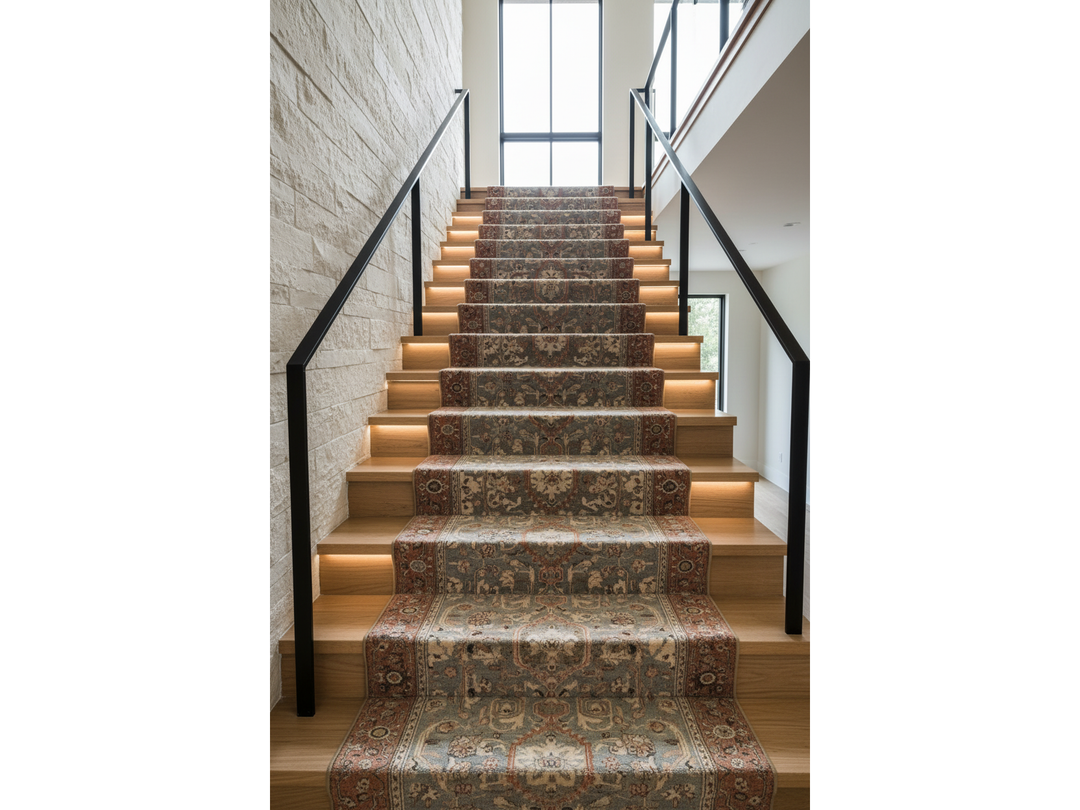 Antique Malayer Wool Runner 3 X 15