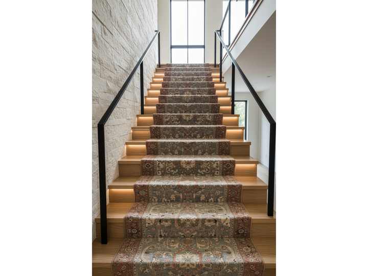 Antique Malayer Wool Runner 3 X 15