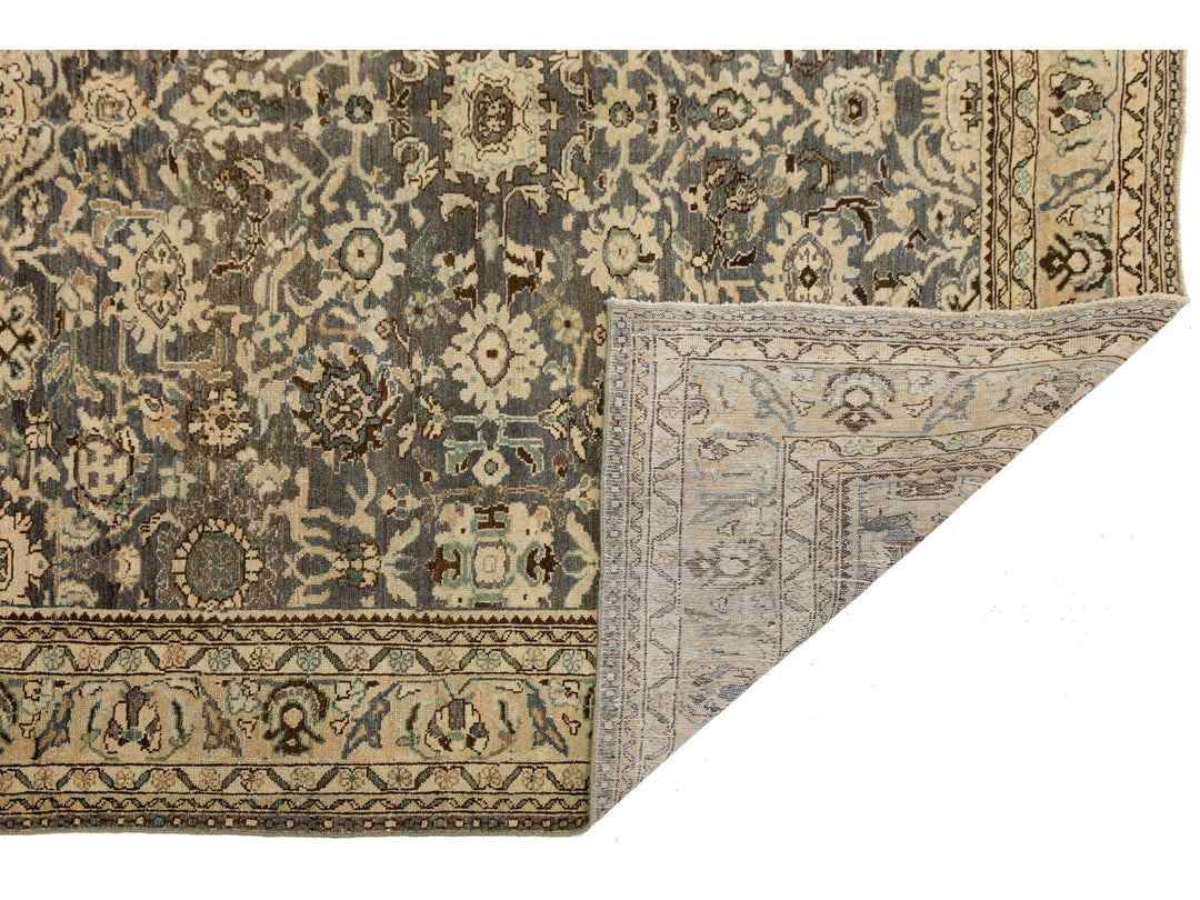 Antique Malayer Wool Rug 7 X 10