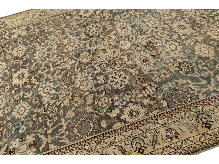 Antique Malayer Wool Rug 7 X 10
