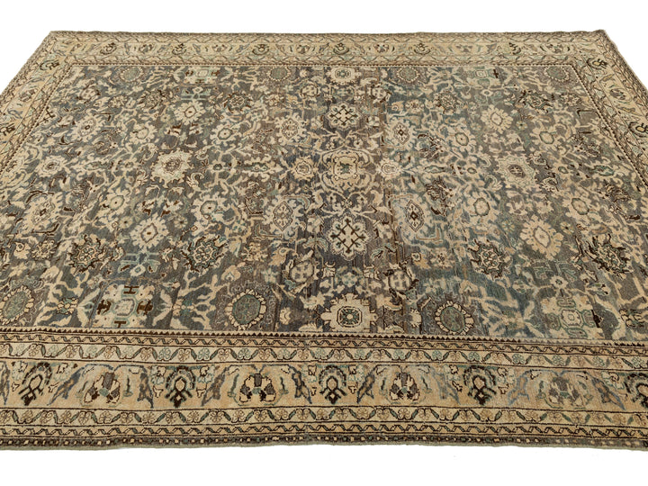Antique Malayer Wool Rug 7 X 10