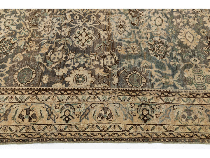 Antique Malayer Wool Rug 7 X 10
