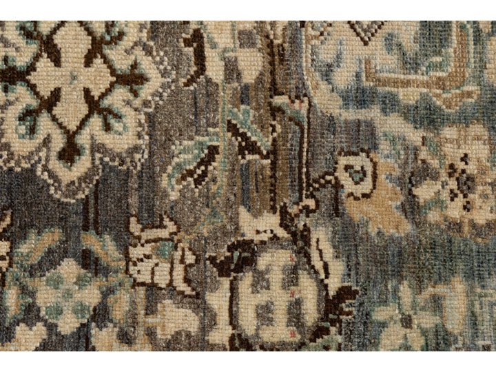 Antique Malayer Wool Rug 7 X 10