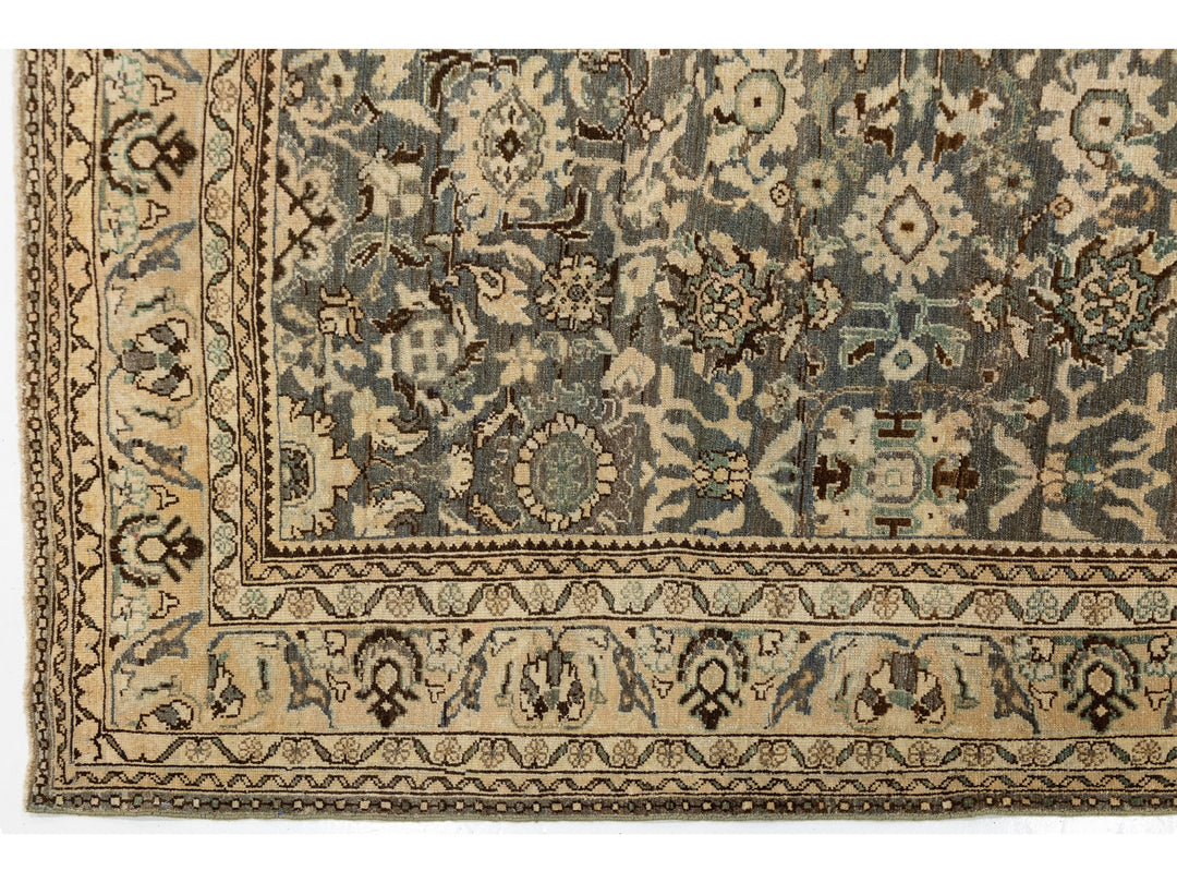 Antique Malayer Wool Rug 7 X 10