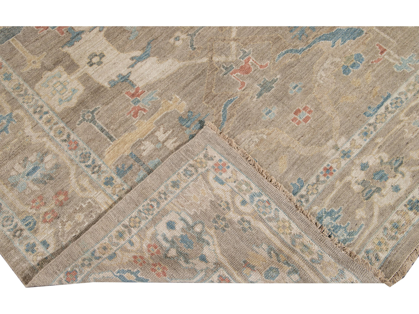 Modern Sultanabad Wool Rug 7 X 10