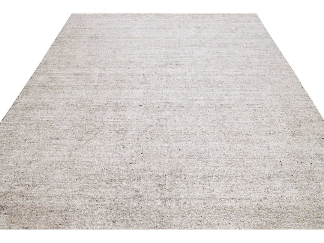 Modern Bamboo & Silk Groove Rug 8 X 10