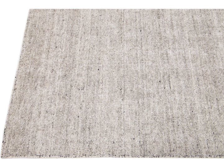 Modern Bamboo & Silk Groove Rug 8 X 10