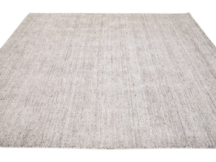 Modern Bamboo & Silk Groove Rug 8 X 10