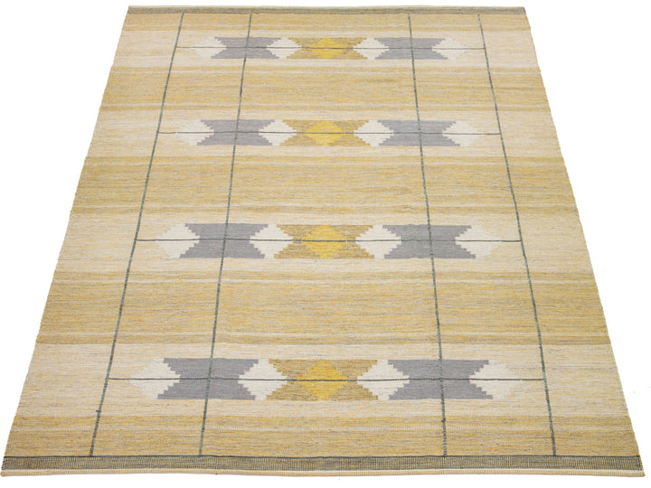 Modern Scandinavian Wool Rug 10 X 15