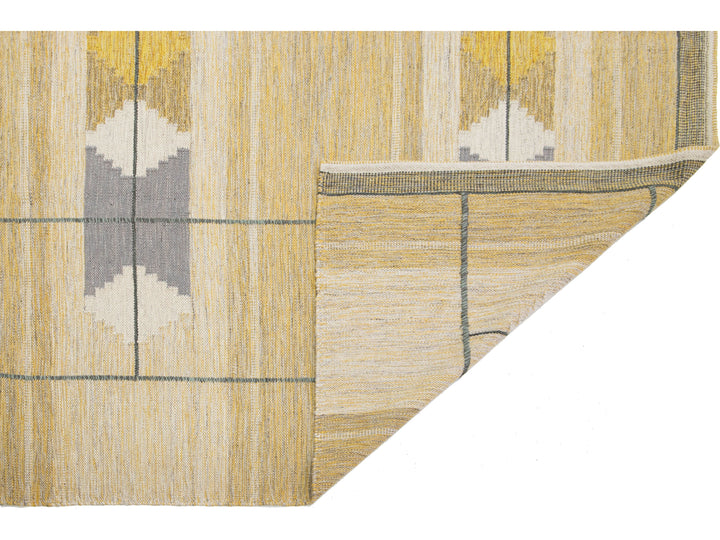 Modern Scandinavian Wool Rug 10 X 15
