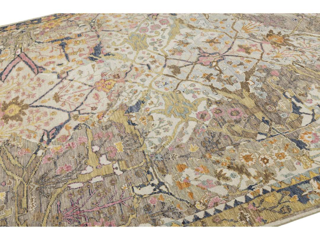 Modern Bidjar Wool Rug 8 X 12