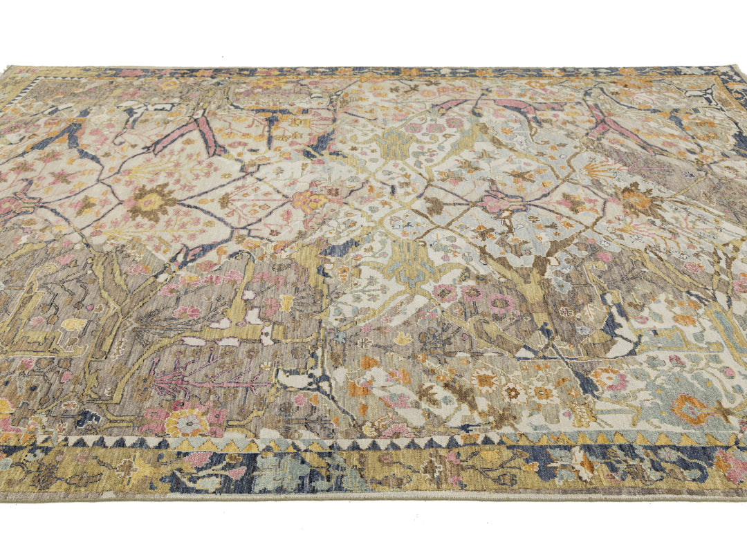 Modern Bidjar Wool Rug 8 X 12