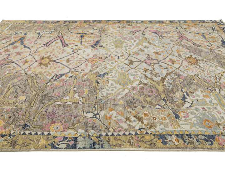 Modern Bidjar Wool Rug 8 X 12