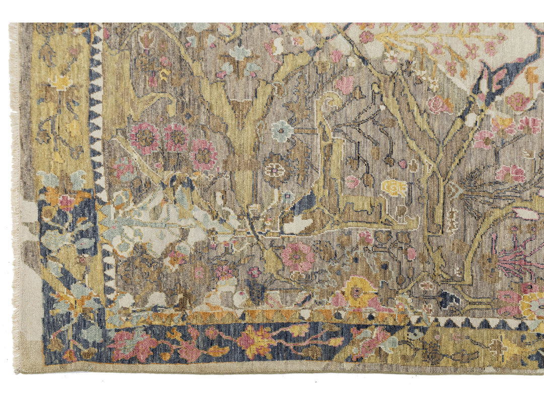 Modern Bidjar Wool Rug 8 X 12