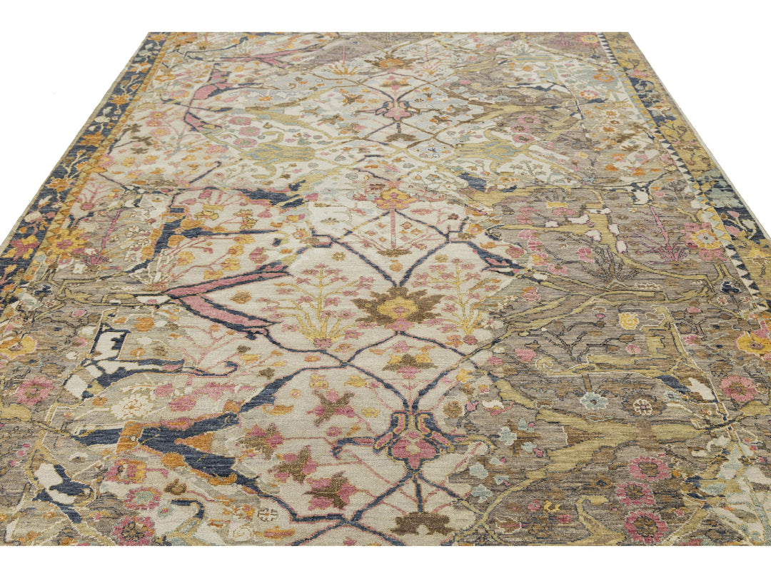Modern Bidjar Wool Rug 8 X 12
