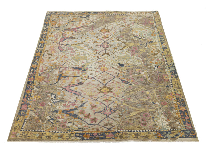 Modern Bidjar Wool Rug 9 X 14