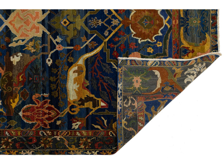 Modern Bidjar Wool Rug 9 X 12