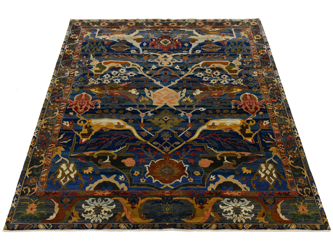 Modern Bidjar Wool Rug 9 X 12