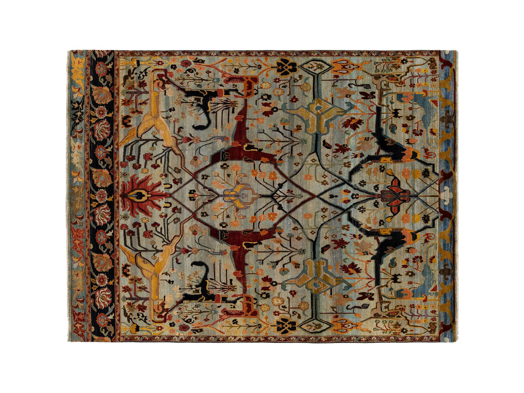 Modern Bidjar Wool Rug 9 X 12