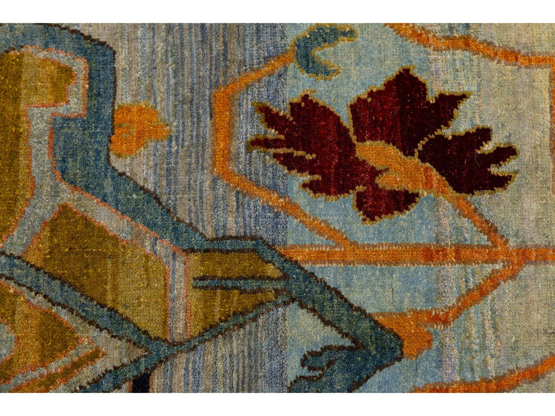 Modern Bidjar Wool Rug 9 X 12