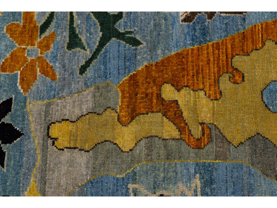 Modern Bidjar Wool Rug 9 X 12