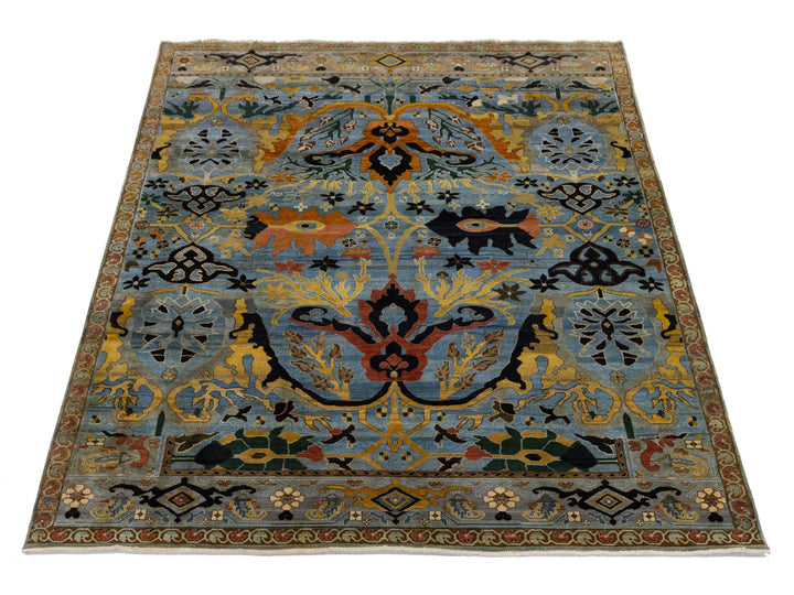 Modern Bidjar Wool Rug 9 X 12