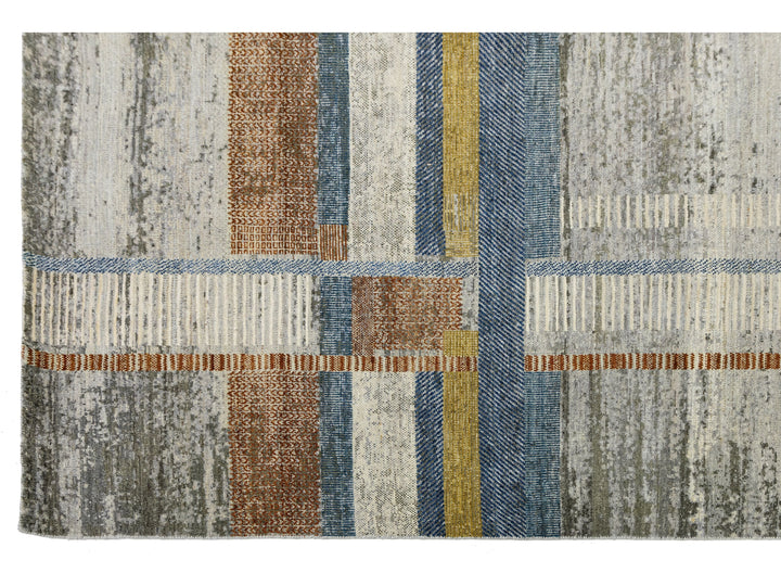 Modern Wool Rug 9 X 12