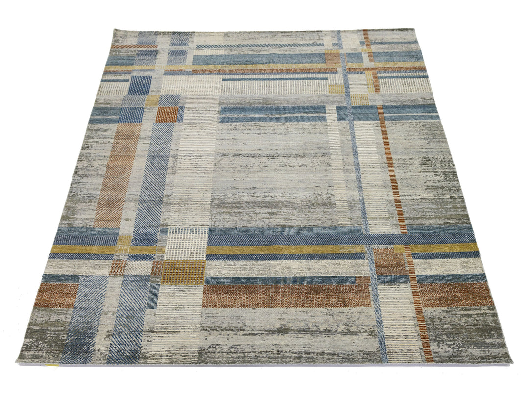 Modern Wool Rug 9 X 12