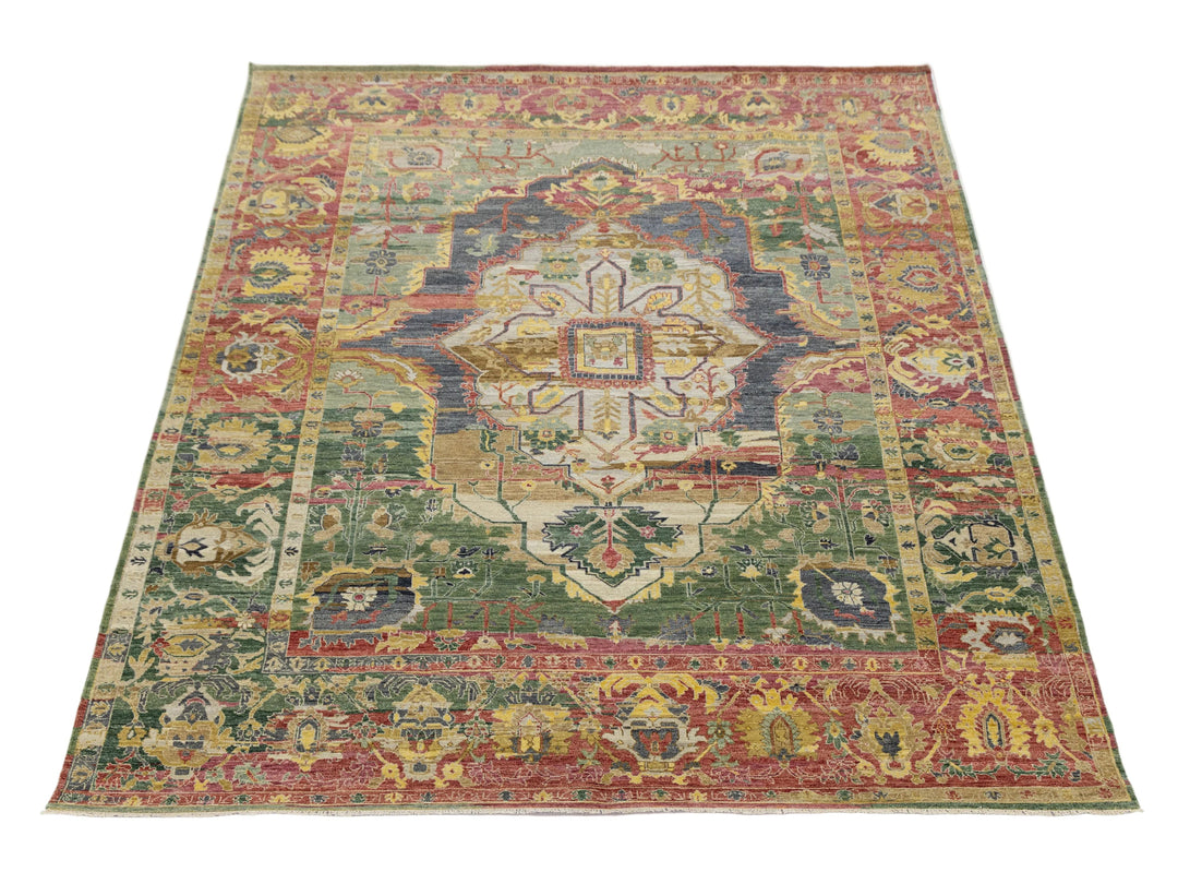 Modern Serapi Wool Rug 9 X 12