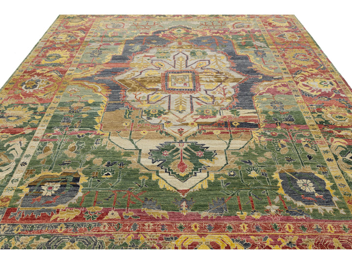 Modern Serapi Wool Rug 9 X 12