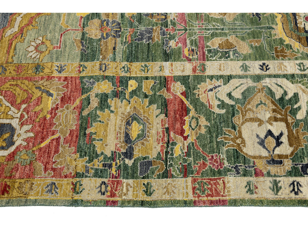 Modern Serapi Wool Rug 9 X 12