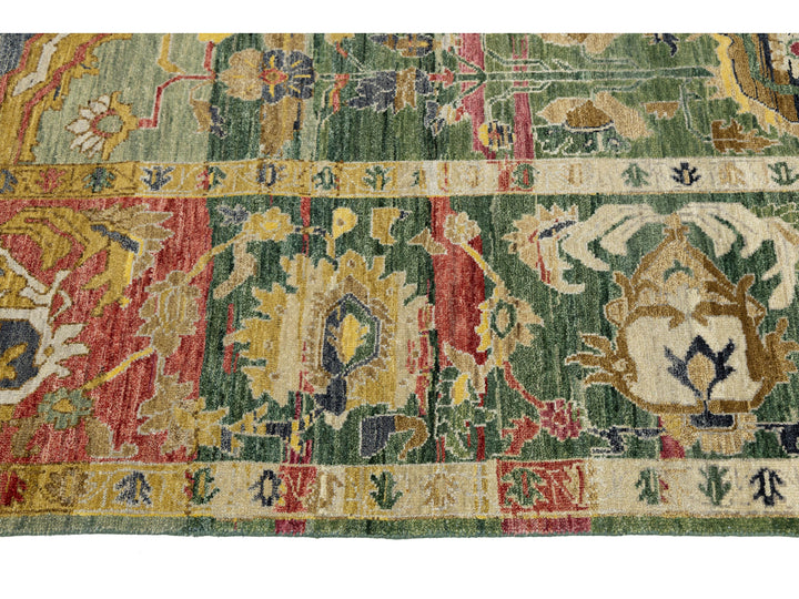 Modern Serapi Wool Rug 9 X 12