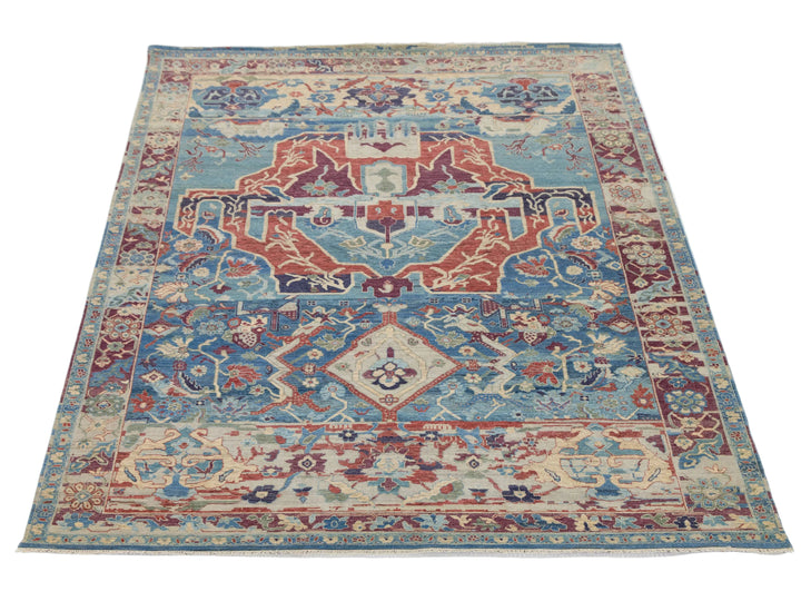 Modern Serapi Wool Rug 9 X 12