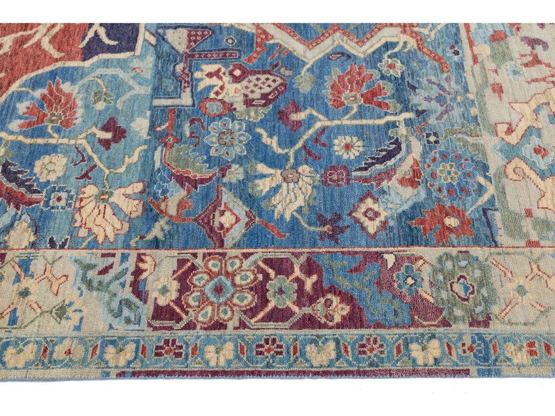 Modern Serapi Wool Rug 9 X 12