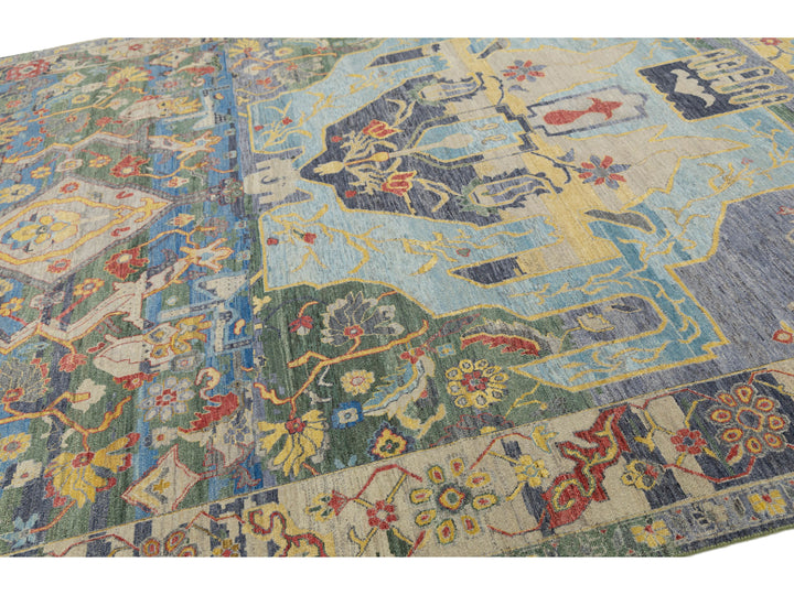 Modern Serapi Wool Rug 10 X 13