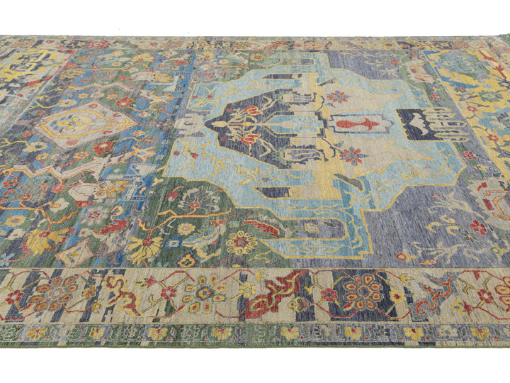 Modern Serapi Wool Rug 10 X 13