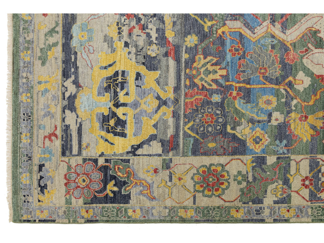 Modern Serapi Wool Rug 10 X 13