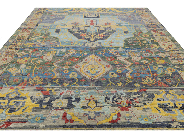 Modern Serapi Wool Rug 10 X 13