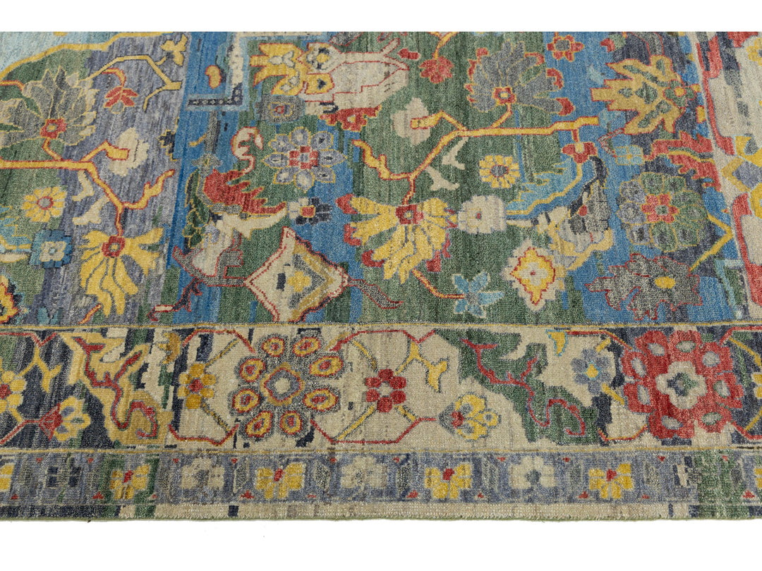 Modern Serapi Wool Rug 10 X 13