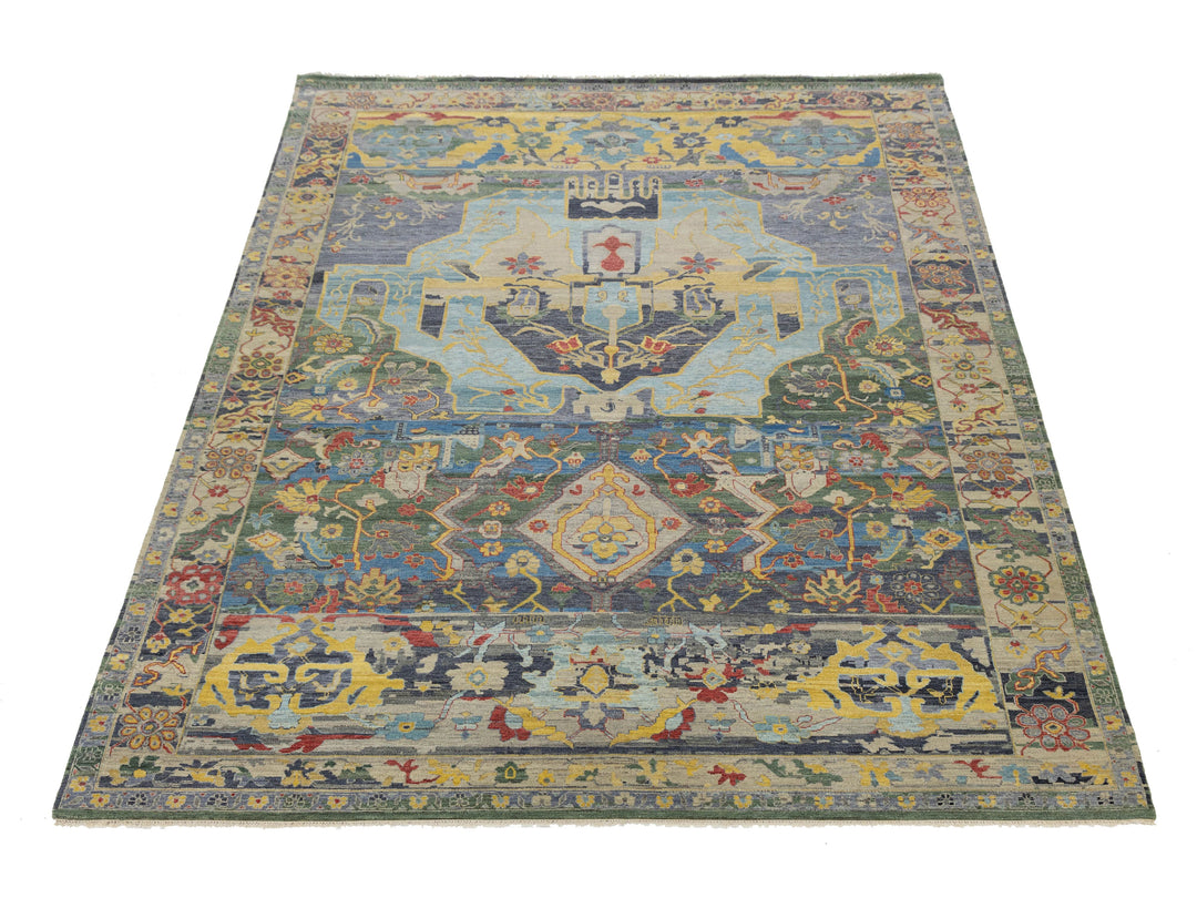 Modern Serapi Wool Rug 10 X 13