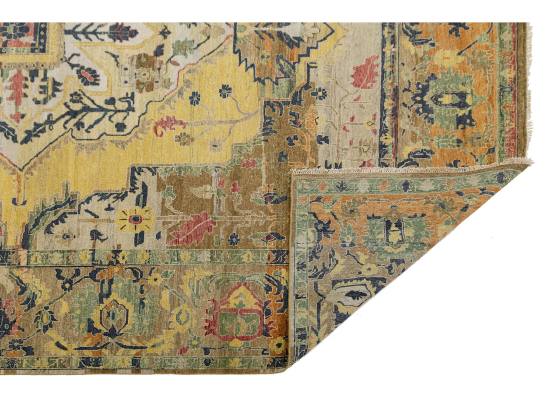 Modern Serapi Wool Rug 12 X 15